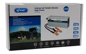 Inversor De Tensão Veicular 24V Para 220V 2000W Kp551A Knup