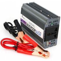 Inversor De Tensão Veicular 500W 12V/110V Usb Inversor De Tensão Veicular 500W 12V/110V Usb