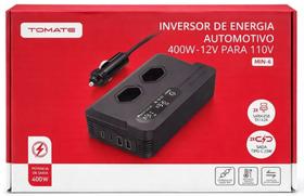 Inversor De Tensão Veicular Potencia 400w 12v Para 110v Qualidade Premium - Envio Rápido Inversor De Tensão Veicular Potencia 400w 12v Para 110v Qualidade Premium - Envio Rápido