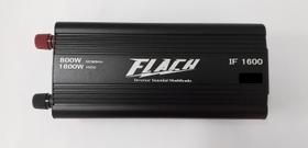 Inversor Flach IF1600-1 800W Semi Senoidal 12V/220V Preto - Flach Carregadores