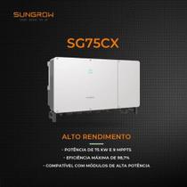 Inversor Fotovoltaico SUNGROW 75KW SGCX - 380V - 9mppt