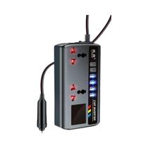 Inversor Portátil De Carro 12V 24V Para 220V Com 4 Portas USB Adaptador De Carregamento Rápido Para