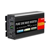 Inversor Portátil De Onda Senoidal Pura De Alta Frequência 1000W-5000W 12V Para 220V Conversor De