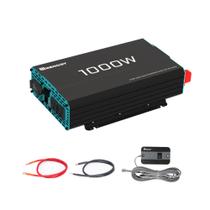 Inversor Renogy 1000W Onda Senoidal Pura 12V para 110V USB 110V Inversor Renogy 1000W Onda Senoidal Pura 12V para 110V USB 110V