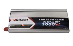Inversor Senoidal Conversor 3000w 12v P/ 110v - 3.000 Watts - Gilgal