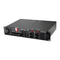 Inversor Senoidal Volt 48 Vdc - 220 Vac 600 W (720 W pico), Rack 19" 2U, Onda Senoidal Pura, Proteções Integradas