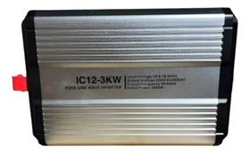 Inversor Solar Off Grid 12v 3000w Ic12-3kw Onda Senoidal