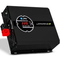 Inversor Solar Off-Grid Tensão Senoidal Pura Energia 2000w 12v P/ 220v Black Jfa Inversor Solar Off-Grid Tensão Senoidal Pura Energia 2000w 12v P/ 220v Black Jfa