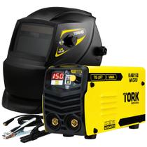 Inversor Solda 150A Tig Lift MMA 220v Máscara Automática 4k