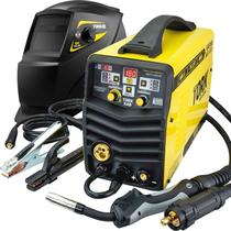 Inversor Solda Mig-mag Sinergico Tig Mma Eletrodo 180a + Máscara Tork