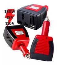 Inversor Voltagem 75W 12V P/110V Usb Tomada Carro Veicular Inversor Voltagem 75W 12V P/110V Usb Tomada Carro Veicular