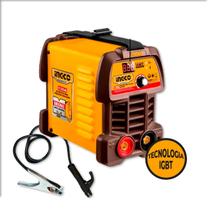 Inversora De Solda 130A Mini Ingco Bivolt Tipo MMA Com Tecnologia IGBT Eletrodo Até 3,25MM Mecânicas Serralherias Construção Civil Manutenções