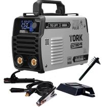 Inversora de solda 250A para eletrodo revestido e tig - Touch 250 MMA Pulse - Super Tork