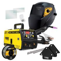 Inversora de Solda 3 em 1 Trisolda 140A Bivolt + Máscara de Solda MAK Auto CIMETS-6140-BV Supertork Inversora de Solda 3 em 1 Trisolda 140A Bivolt + Máscara de Solda MAK Auto CIMETS-6140-BV Supertork