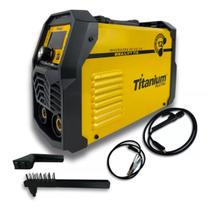 Inversora de Solda ARC TIG 200A 220V Titanium Platina Arclite TI200 IGBT