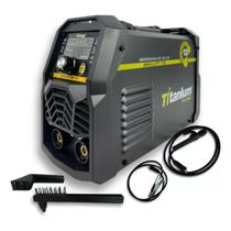 Inversora de Solda FORGEX TI160P BV Titanium Platina Tecnologia IGBT, Proteção VRD e Profissional