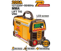 Inversora de solda ingco mma/tig 200a profissional bivolt 110/220v ing-umma200691-9 Inversora de solda ingco mma/tig 200a profissional bivolt 110/220v ing-umma200691-9