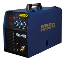 Inversora de solda maverick mig 165 - c/ garra + porta eletrodo com rolo interno 15kg weld vision Inversora de solda maverick mig 165 - c/ garra + porta eletrodo com rolo interno 15kg weld vision