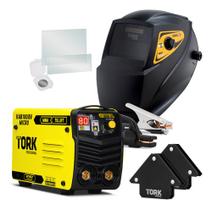 Inversora Solda Kab 180 M Mma Tig Mascara Automatica Combo Amarelo/preto 127/220v