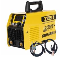 Inversora Solda Sinergica Display Inteligente 200A Lynus