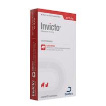 Invicto Antipulgas Para Caes E Gatos Dechra 11,4mg C/ 1 Comprimido