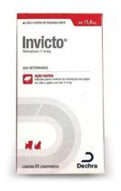 Invicto Para Cães Até 11,4kg 6 Comprimidos Antipulgas