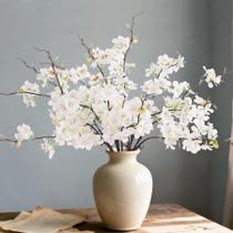 INXUGAO 12 ramos de flores de cerejeira artificiais 46 cm INXUGAO 12 ramos de flores de cerejeira artificiais 46 cm