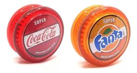 Io-io (ioio,yo-yo) De Rolamento Coca Profissional Kit Com 2