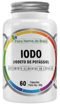 Iodo (iodeto de potassio) 60 caps flora nativa do brasil
