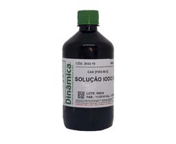 Iodo - Lugol 5% - frasco 500ml - Dinâmica