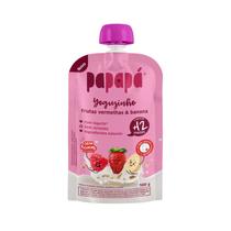 Iogurte Infantil Frutas Vermelhas E Banana Yoguzinho Zero Açúcar - Papapá 100g