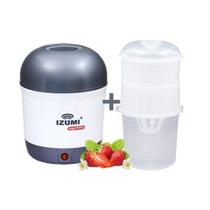 Iogurteira Elétrica Bivolt Cinza + 1 Dessorador - Izumi