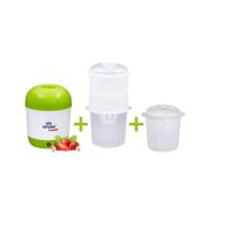 Iogurteira Elétrica Bivolt Verde +1 Dessorador +1 Pote Izumi