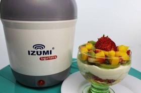 Iogurteira Elétrica Cinza Izumi Bivolt 1 Litro Modelo Novo!