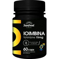 Ioimbina Yohimbine 15mg 60 cápsulas - Sunfood