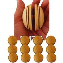 Ioiô de Madeira Artesanal com Ponteira Qualidade e Estilo Clássico! (DÚZIA)