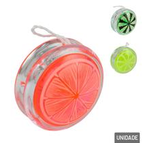 Ioiô de Plástico 5,5cm LUZ LED - Tudo em Caixa