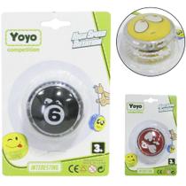 Ioio (yoyo) de plastico estampas sortidas 5,5cm de ø na cartela - OM UTILIDADES Ioio (yoyo) de plastico estampas sortidas 5,5cm de ø na cartela - OM UTILIDADES