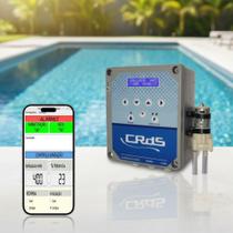 Ionizador Digital Piscina 50m³ Cobre & Prata WiFi/Bluetooth + Dosadora Automática IoT CRdS Ionizador Digital Piscina 50m³ Cobre & Prata WiFi/Bluetooth + Dosadora Automática IoT CRdS