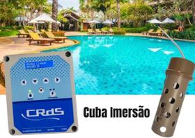 Ionizador Piscina 35M3 Digital Cobre Prata- Imersão Crds - Crds Desenvolvimento E Tecnologia
