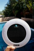 Ionizador Solar Iondrop IDP 07 LED + Refil Branco para Piscinas de 5 a 10 Mil Litros