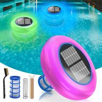 Ionizador Solar para Piscina Aisdan em Cobre com LED de 7 Cores para 45.000 gal