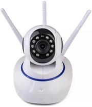 Ip Camera Wifi Com 3 Antenas Onvif HD P2p 360