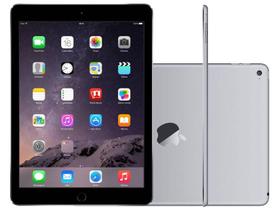 iPad Air 2 Apple 16GB Cinza Chumbo Tela 9,7” - Retina 4G Wi-Fi Processador M8 Câm. 8MP + Frontal