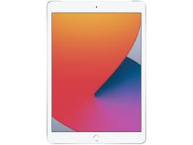 iPad Tela 10,2” 8ª Geração Apple Wi-Fi + Cellular - 128GB Prateado