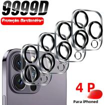 iPhone 11 12 13 15 pro Max Mini Ultra HD Câmera Vidro Protetor Capa Completa Conjunto De 4 Peças