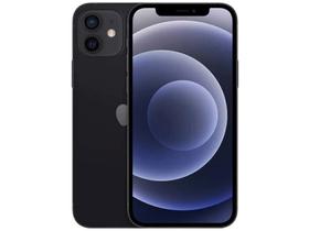 iPhone 12 Apple 256GB - Preto Tela 6,1” 12MP iOS