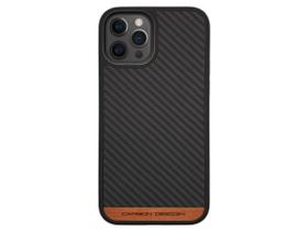 iPhone 12 Pro Max - Capa Fibra De Carbono Real com Madeira - Carbon Design - Série especial