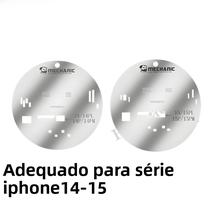 iPhone 14 14Plus 14Pro Max 15 15Pro 15Pro Max Mecânico 2pcs UFO Stencil De Aço Proteção De Tela LCD