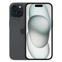 iPhone 15 Apple (256GB) Preto, Tela de 6,1", 5G e Câmera de 48 MP